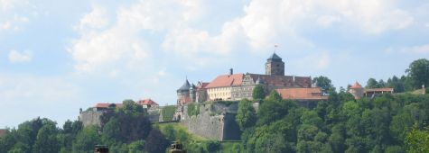 Grafik: Festung Rosenberg in Kronach - Schauplatz der BayernAusstellung 2012
