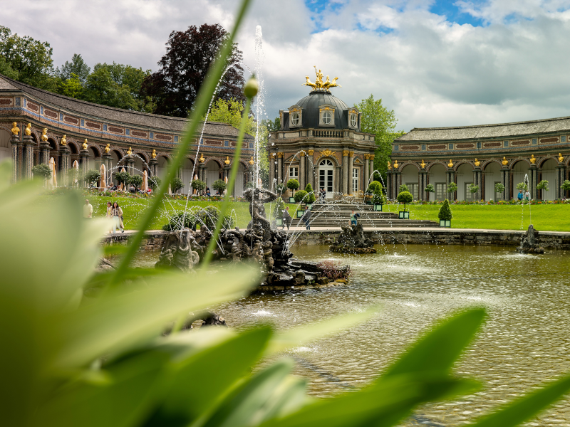 Bayreuth EremitageSonnentempel Bayreuth - Sonnentempel und Orangerie des Neuen Schlosses in der Eremitage
